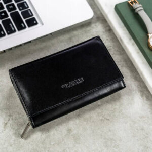 Duży, skórzany portfel damski z systemem RFID - 4U Cavaldi